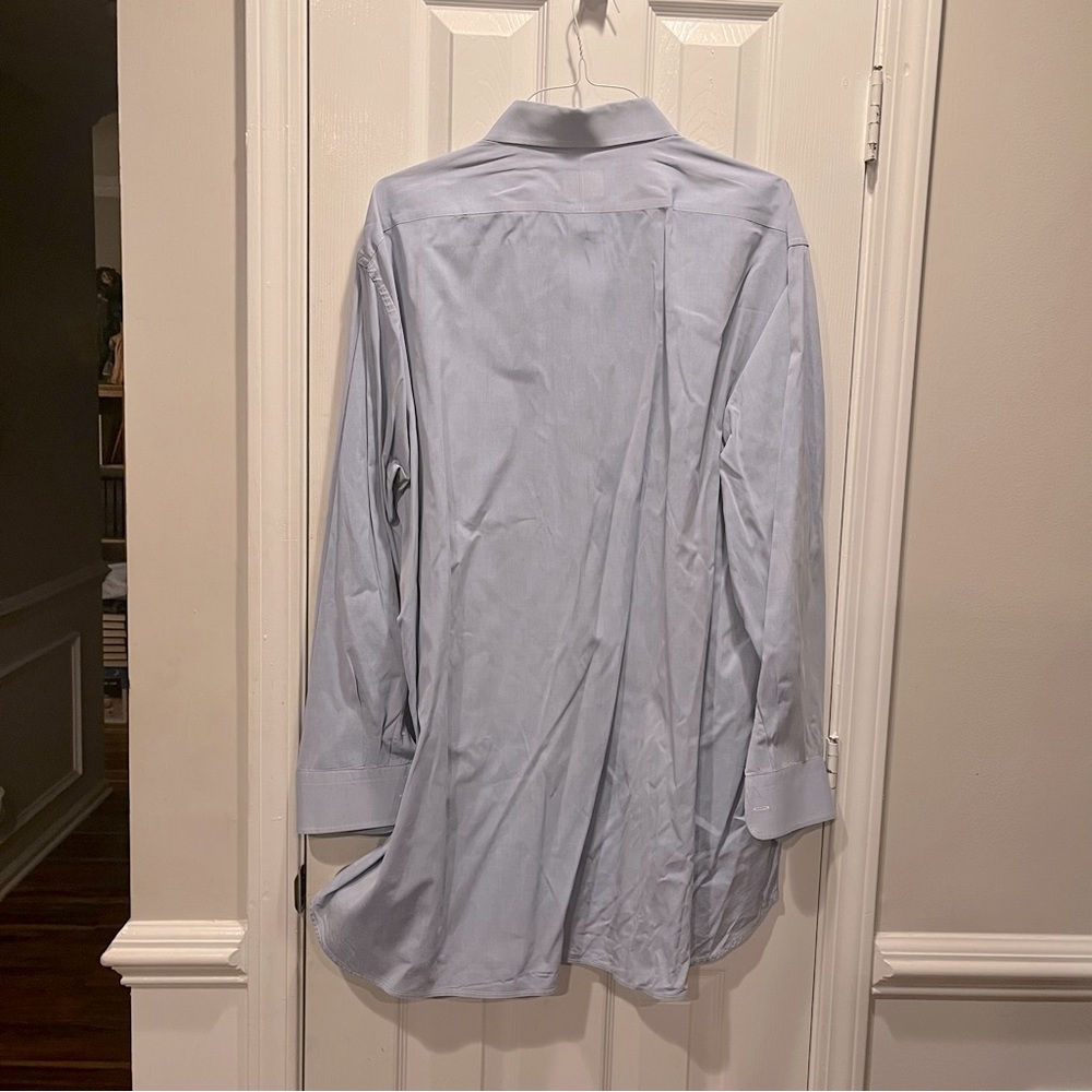 Gitman Bros Vintage Solid Light Blue Collared Dre… - image 2